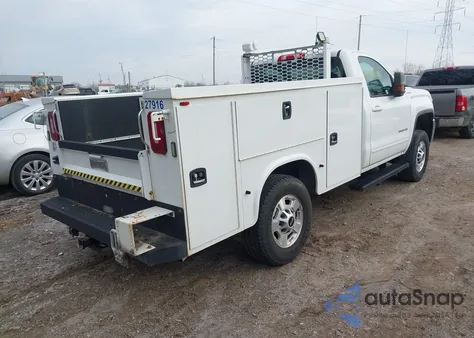 2018 GMC Sierra 2500Hd Sle z USA, uszkodzony, nr VIN 1GD02SEG0JZ345095
